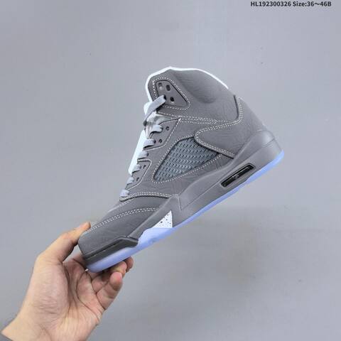 Air Jordan 5 Retro Wolf Grey Replica AIR JORDAN 5 Aj5 5 TP Lifestyle (BS-66437)