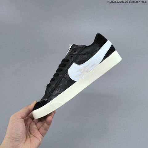 Nike Blazer Low 77 Jumbo CNY MN2026 001 Black White Sail Red EU 36 45 Skate Shoe EU 36-45 - Unisex (BS-62212)