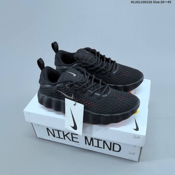 Nike Mind 002 black purple metallic silver EU 36-45 running shoe