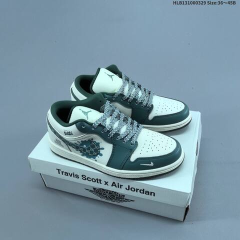 Travis Scott x Fragment Design x Jordan Air Jordan 1 Low OG SP Lifestyle (BS-66417)