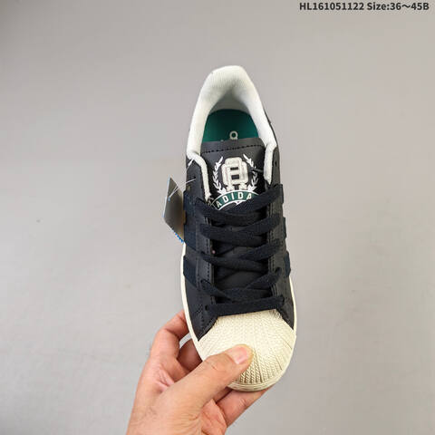 Adidas Superstar JQ3214 Black Off White Gum Green EU 36 45 Skate Shoe EU 36-45 - Unisex (BS-65527)