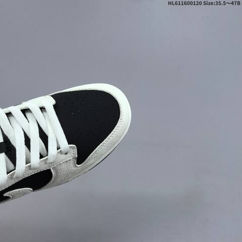 Nike Dunk Low Retro DIY Off White Black EU 35 5-47 Skate Shoe - Unisex (BS-61873)