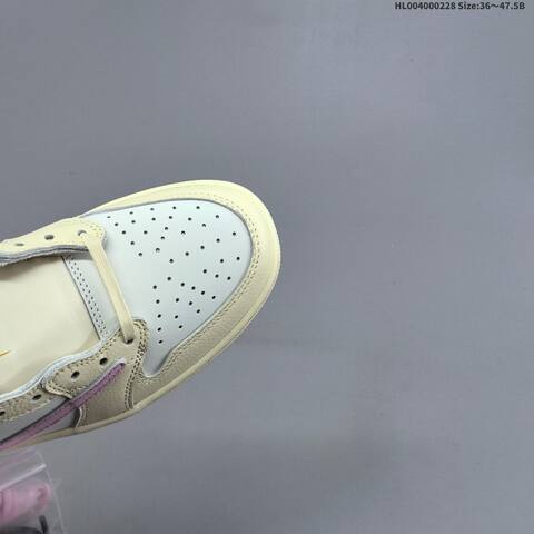 Travis Scott x Air Jordan 1 Low AIR JORDAN 1 Aj1 Lifestyle (BS-66654)