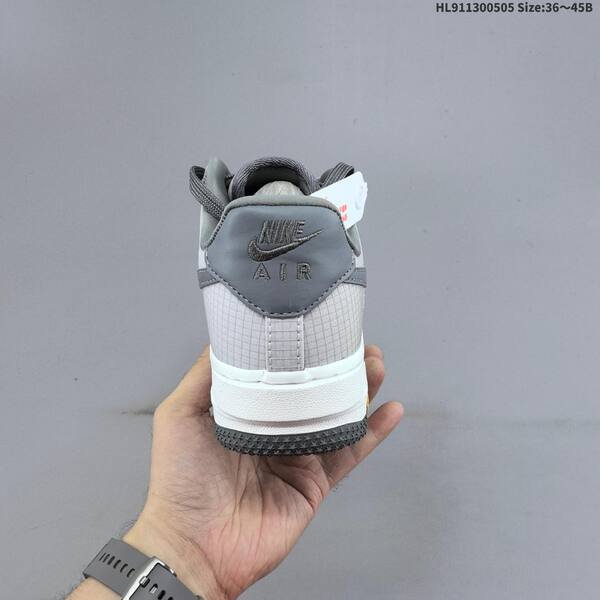 Nike Air Force 1 07 light grey dark grey white black EU 36-45 sneaker