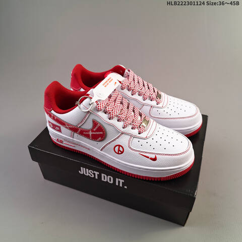 Nike Air Force1 07 Low Off White Lifestyle (BS-63148)