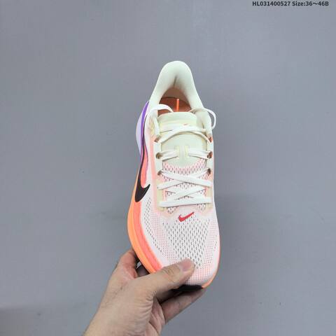 Nike Air Zoom Pegasus 42 Cream Orange Purple Brown White EU 36-46 Running Shoe - Unisex (BS-60092)