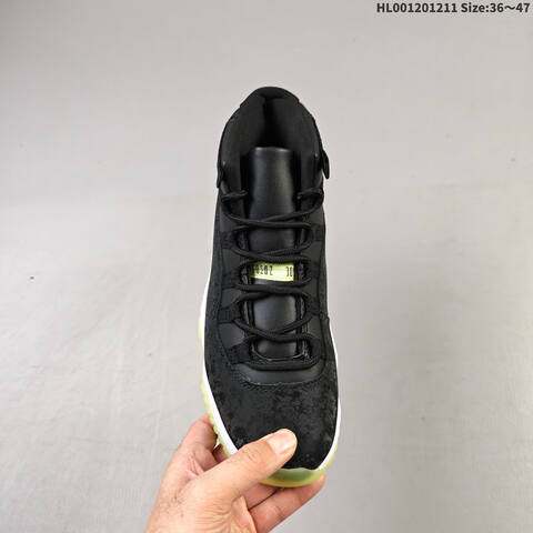 Air Jordan 11 Retro High Barely Volt AIR JORDAN 11 Aj11 Lifestyle (BS-67487)