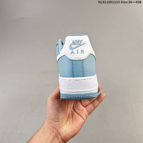 Nike Air Force 1 Low Light Blue White EU 36-45 Sneaker - Unisex (BS-63197)
