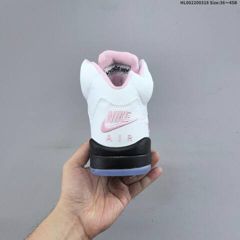 Air Jordan 5 Retro Medium Soft Pink AIR JORDAN 5 Aj5 Lifestyle (BS-66509)