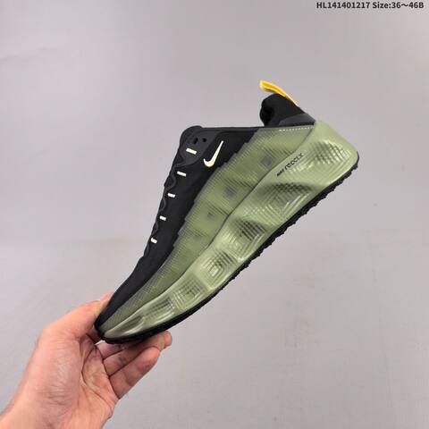 Nike Ava Rover Black Olive Green Cream Yellow EU 36-46 Running Shoe - Unisex (BS-62616)