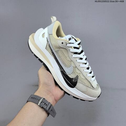 Nike Vaporwaffle Sacai Beige White Grey Black Cream EU 36-46 Sneaker - Unisex (BS-60218)
