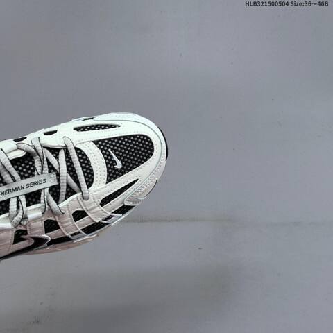 Nike P-6000 White Black Light Grey EU 36-46 Running Shoe - Unisex (BS-60525)