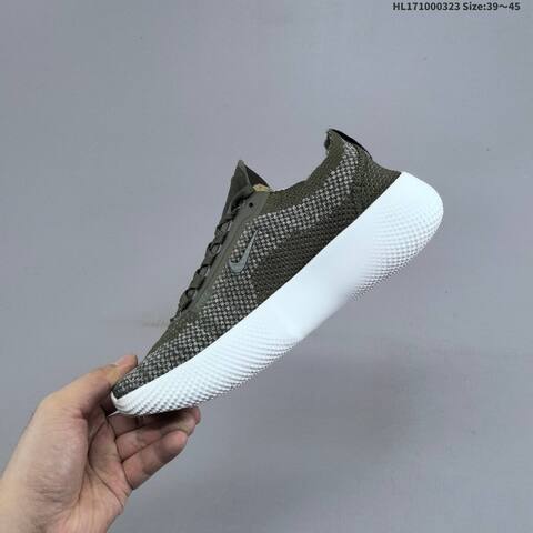 Nike Free 2025 Flyknit HF1078-002 Olive Green Grey White EU 39-45 Running Shoe - Unisex (BS-61164)