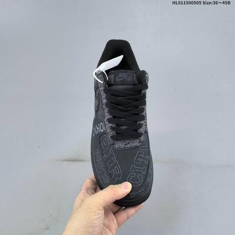 Nike Air Force 1 07 LV8 II1549-001 Black Dark Grey EU 36-45 Sneaker - Unisex (BS-60502)