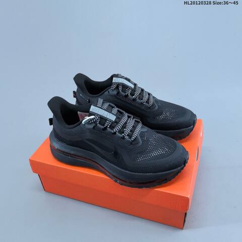 Nike Pegasus Premium Black Red Grey EU 36-45 Running Shoe - Unisex (BS-61083)