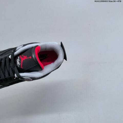 Air Jordan 4 Retro Bred Reimagined AIR JORDAN 4 Aj4 Lifestyle (BS-66346)