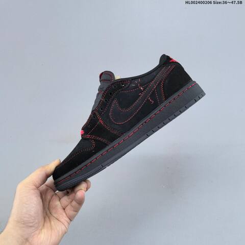 Travis Scott x Air Jordan 1 Low OG AIR JORDAN 1 Aj1 Lifestyle (BS-66677)
