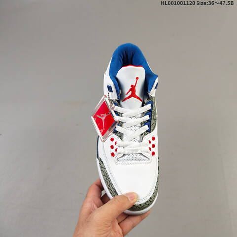 Air Jordan 3 Retro True Blue AIR JORDAN 3 Aj3 Lifestyle (BS-67759)
