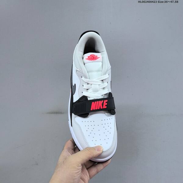 Jordan Legacy 312 Low White/Black/Grey with Infrared Pink EU 36-47.5 lifestyle