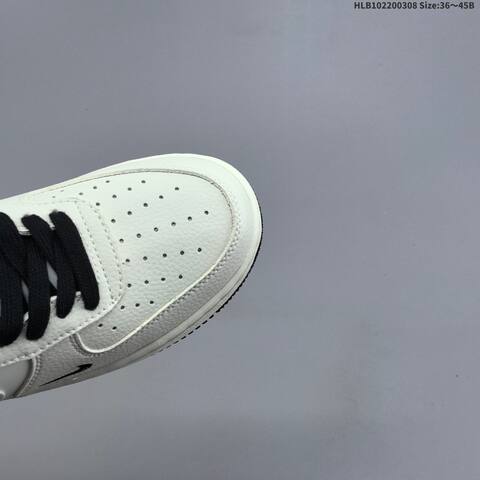 Nike Air Force 1 07 LV8 DD1982-324 Off White Black Red EU 36-45 Skate Shoe - Unisex (BS-61429)