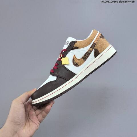Air Jordan 1 Low Year Of The Horse CNY AIR JORDAN 1 Aj1 Lifestyle (BS-66591)