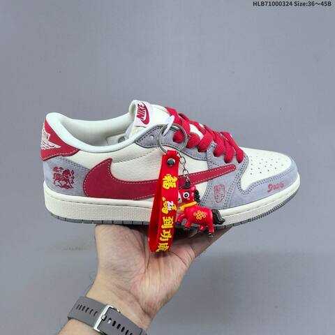 Nike Air Jordan 1 x Travis Scott AIR JORDAN DIY Lifestyle (BS-66451)