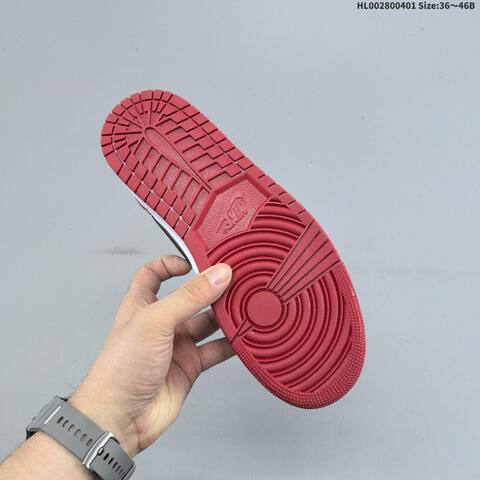 Air Jordan 1 Low OG Black Muslin Varsity Red Replica AIR JORDAN 1 Aj1 Lifestyle (BS-66369)