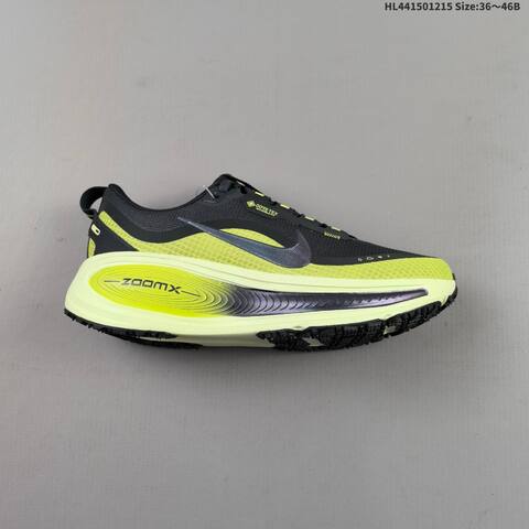 Nike Vomero 18 GTX ReactX Air Zoom Dark Grey Neon Yellow Pale Lime EU 36-46 Running Shoe - Unisex (BS-62663)