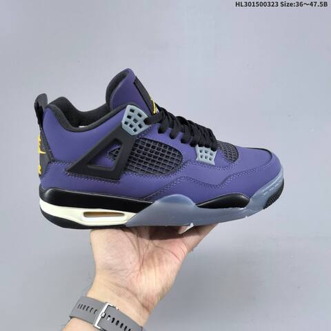 Air Jordan 4 Retro OG Imperial Purple Replica AIR JORDAN 4 Aj4 Lifestyle (BS-66456)
