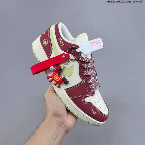 Nike Air Jordan 1 Low Lifestyle (BS-66717)