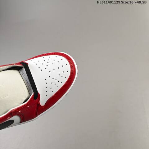 Air Jordan 1 Low OG Black Muslin Varsity Red Replica AIR JORDAN 1 Aj1 Lifestyle (BS-67620)