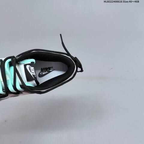 Nike SB Dunk Low DIY Custom White Black Grey Mint Green EU 40-46 Skate Shoe - Men's (BS-59908)