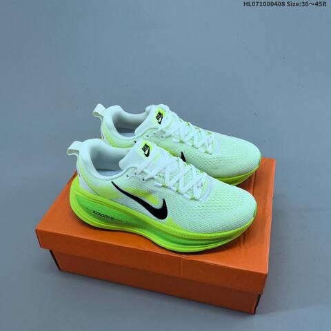 Nike Vomero 18 ReactX Air Zoom White Black Orange Pink Yellow EU 36-45 Running Shoe - Unisex (BS-60889)