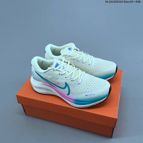 Nike Air Zoom Pegasus 41 White Black EU 36-45 Running Shoe - Unisex (BS-61249)