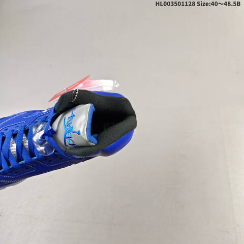 Awake NY x Air Jordan 5 Retro Blue AIR JORDAN 5 Aj5 5 Awake NY Jorda Lifestyle (BS-67636)