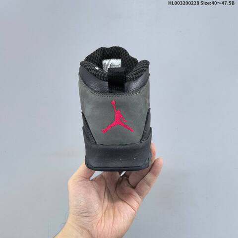 Air Jordan 10 Retro Shadow Replica AIR JORDAN 10 Aj10 Lifestyle (BS-66665)