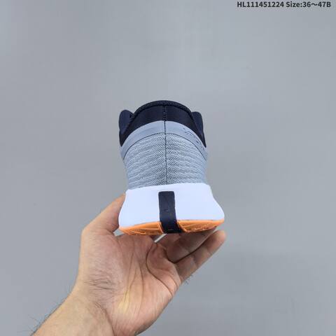 Nike M ZOOM VAPOR PRO 3 HC Grey Navy Blue Orange White EU 36-47 Tennis Shoe - Unisex (BS-62487)
