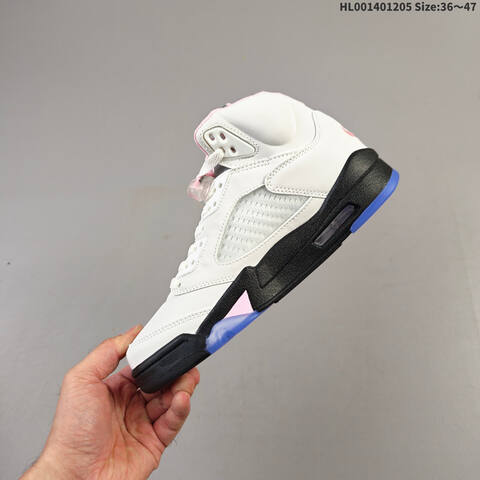 Air Jordan 5 Retro Medium Soft Pink AIR JORDAN 5 Aj5 Lifestyle (BS-67524)