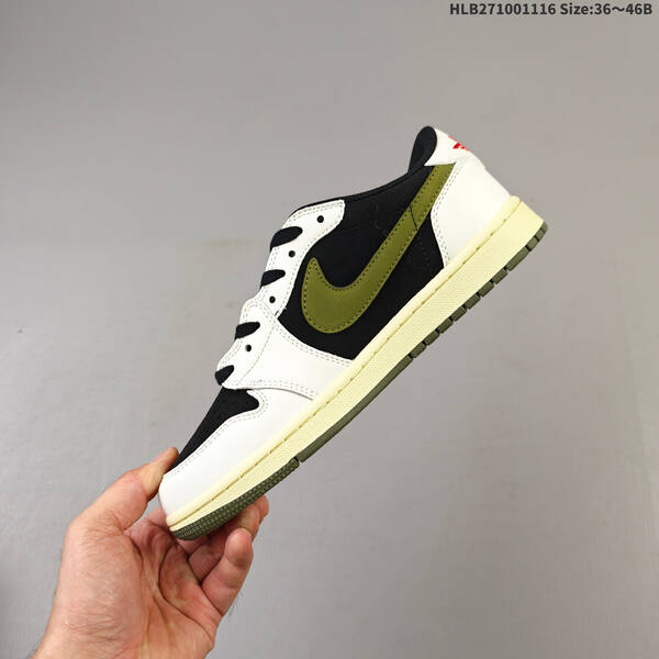 Nike Air Jordan 1 Low OG SP black/white/olive EU 36-46B lifestyle