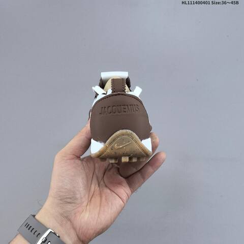 Nike Jacquemus x Nike Air Cortez Brown White Beige Gum EU 36-45 Sneaker - Unisex (BS-60985)
