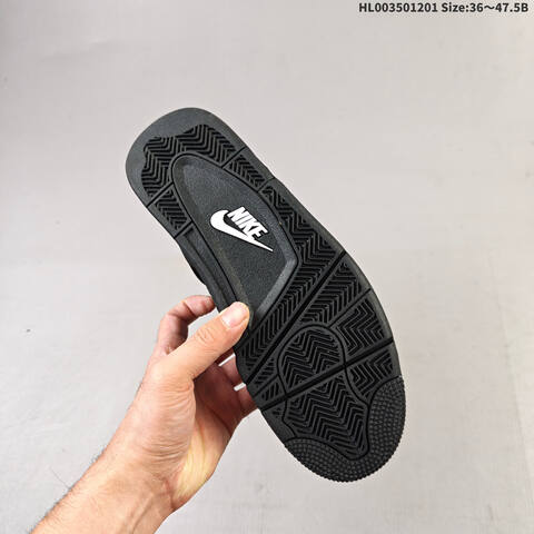 Air Jordan 4 Retro Black Cat Replica AIR JORDAN 4 Aj4 Lifestyle (BS-67586)