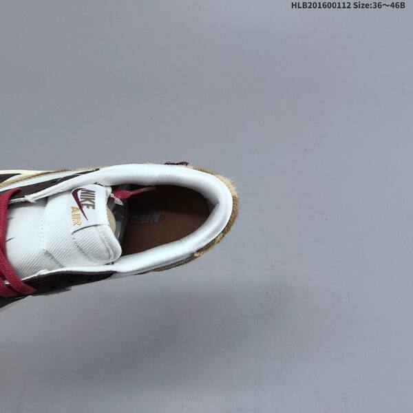 Nike Air Jordan 1 Low OG white black-brown with burgundy laces and camo accent 36 46 lifestyle