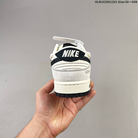 Nike SB Dunk Low Retro DIY Off White Grey Black EU 36-45 Skate Shoe - Unisex (BS-62916)