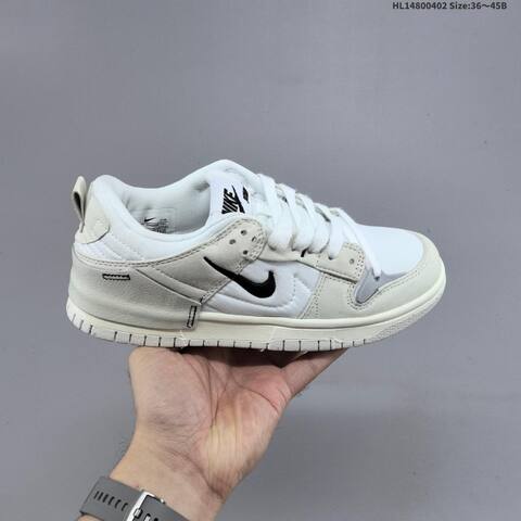 Nike Dunk Low Disrupt 2 Off White Light Pink Black EU 36 45 Skate Shoe EU 36-45 - Unisex (BS-60971)