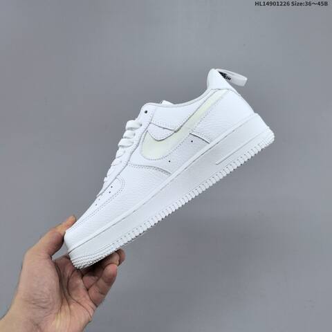 Nike Air Force 1 07 White Navy Blue EU 36-45 Sneaker - Unisex (BS-62439)