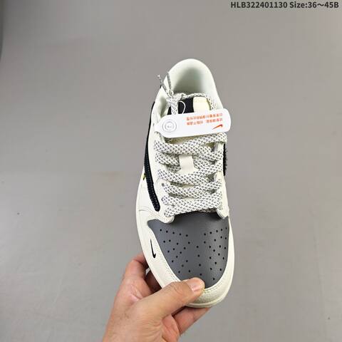 Nike Air Jordan 1 x Travis Scott AIR JORDAN DIY Lifestyle (BS-67612)