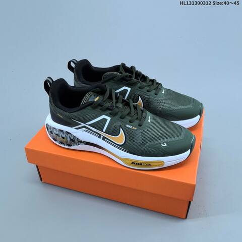 Nike Air Zoom Winflo V2 Dark Grey Black White Orange EU 40-45 Running Shoe - Men's (BS-61362)
