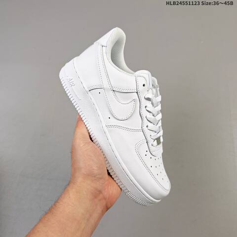 Nike Air Force 1 07 Triple White EU 36 45 Sneaker EU 36-45 - Unisex (BS-63193)