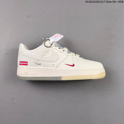 Nike Air Force 1 07 LV8 White Olive Green EU 36-45 Sneaker - Unisex (BS-62624)