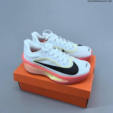 Nike Zoom Fly 6 PRM White Black Pink Purple EU 36-45 Running Shoe - Unisex (BS-61492)